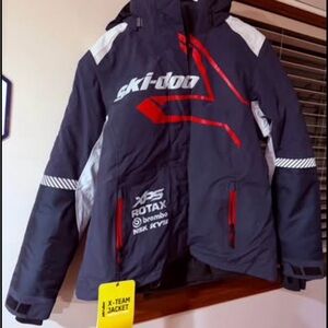 Ski-Doo Women's Ski & Snow Jacket - Black and Red